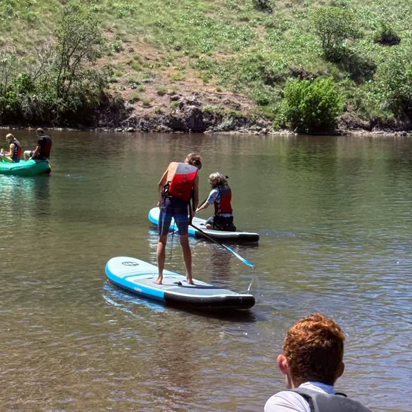 Outdoor Club students on the South Fork of the Snake River